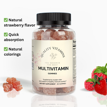 Multivitamin Gummies for Overall Health and Active lifestyle